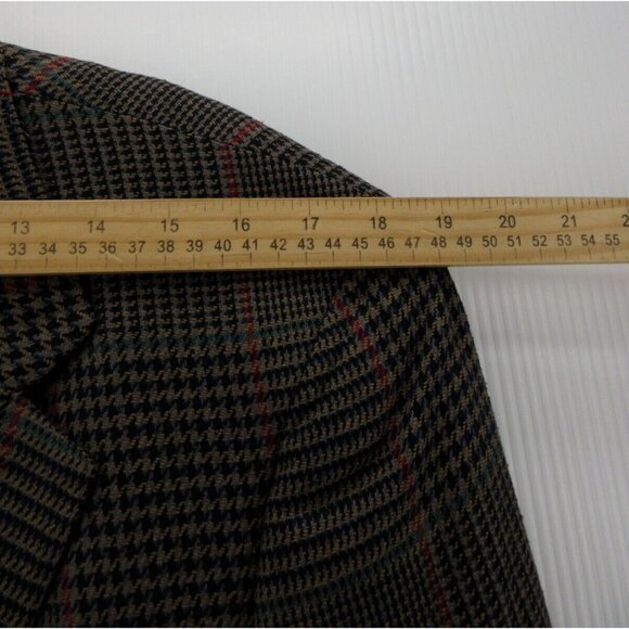 VINTAGE Ralph Lauren Polo Sport Coat 40 University Windowpane Blazer - Picture 7 of 13